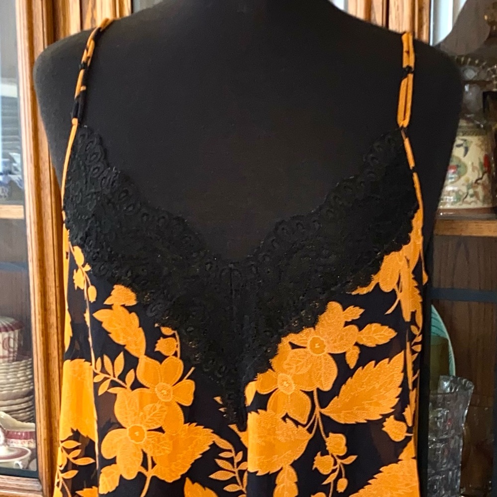 Vintage Marvel by La Perla Nightgown Slip Chemise Sz L/36 EU 90 Italy